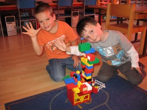 Adrien et Maxime font la pose...