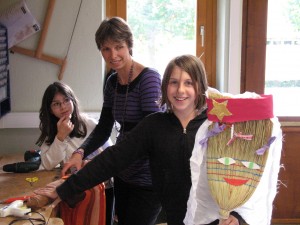 Activités textiles avec maîtresse Aline
