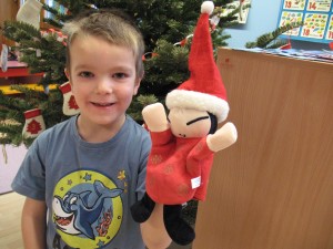 Je suis une vraie Mère Noël... Merci Hugo pour ton joli cadeau