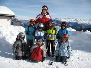 Avant de s'élancer sur les pistes