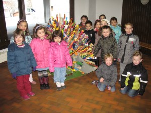 En expo pour quelques jours avant de partir visiter un autre centre scolaire