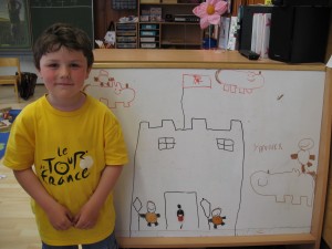 ... mon château avec Pucca et ses chevaliers !