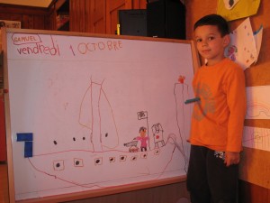 Beaucoup de détails et pas vraiment envie de le croiser en mer... Bravo Samuel !