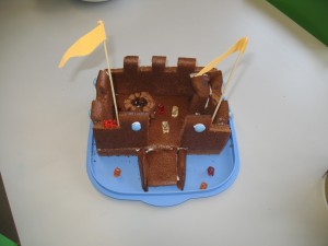 Gros plan sur un magnifique château à croquer !