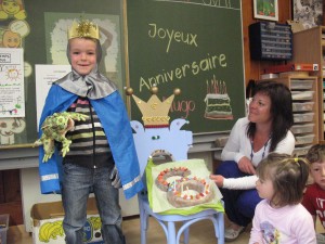Quelle fierté d'être le Roi du jour !