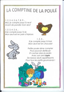 La comptine de la poule